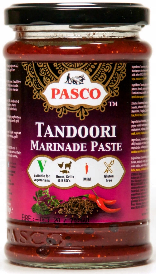 

Pasta do marynaty Tandoori łagodna 270g Pasco