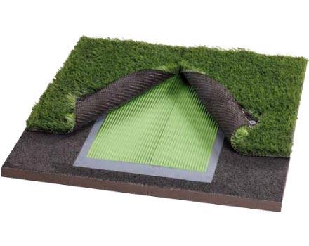 Sztuczna trawa|EDGE|balkon ogród taras 400x500cm Wysokość runa 6 mm