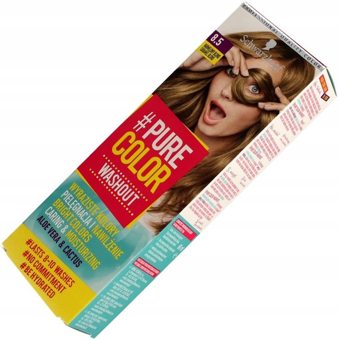 #Pure Color Washout zmywalna farba do włosów w żelu 8.5 Karmelowy Blond