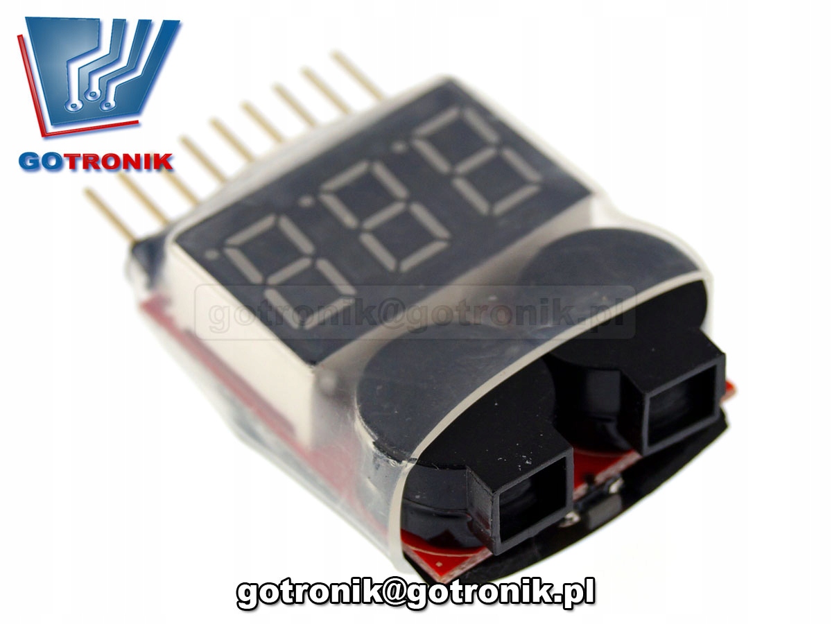 Miernik tester dla ogniw 1-8S Lipo Li-on___BTE-200 Kod producenta BTE-200