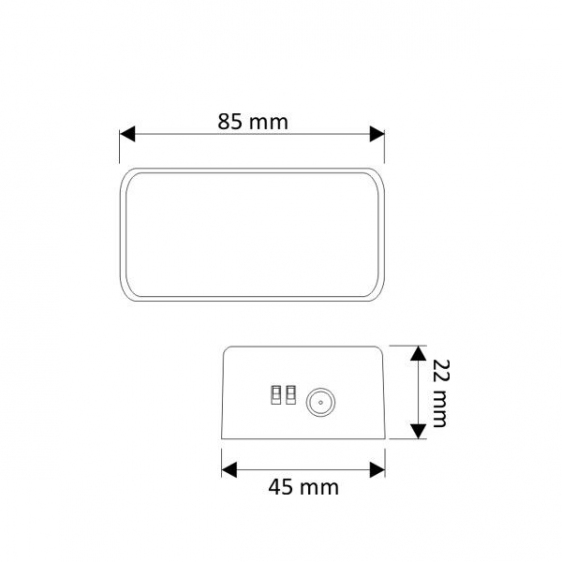 Sterownik 4-strefowy LED RGB RF2,4G #879 Typ sterownik