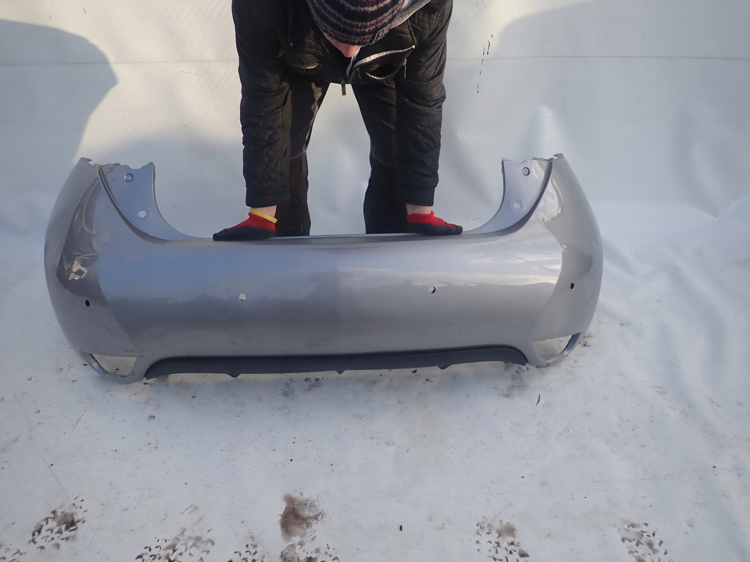 RENAULT ZOE 12-> bumper rear part rear PDC