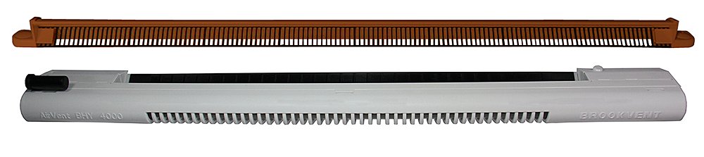 Nawiewnik higrosterowany BHY 4000 JASNY BRĄZ/BIAŁY Rodzaj nawiewnik