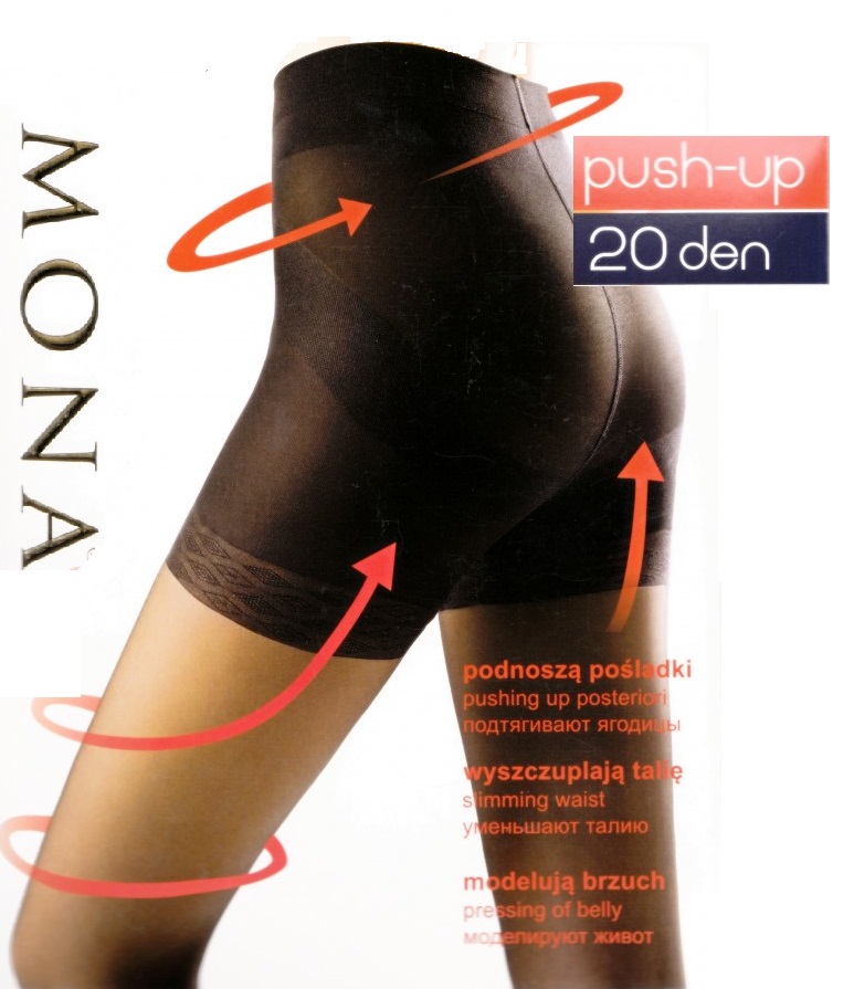 

Rajstopy Push-up Mona 20 Den Fumo 2