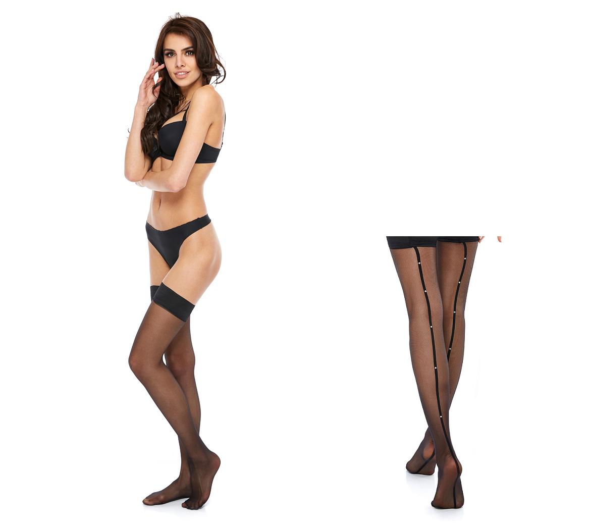 

Calzedonia Eleganckie Pończochy Samonośne S/m (2)