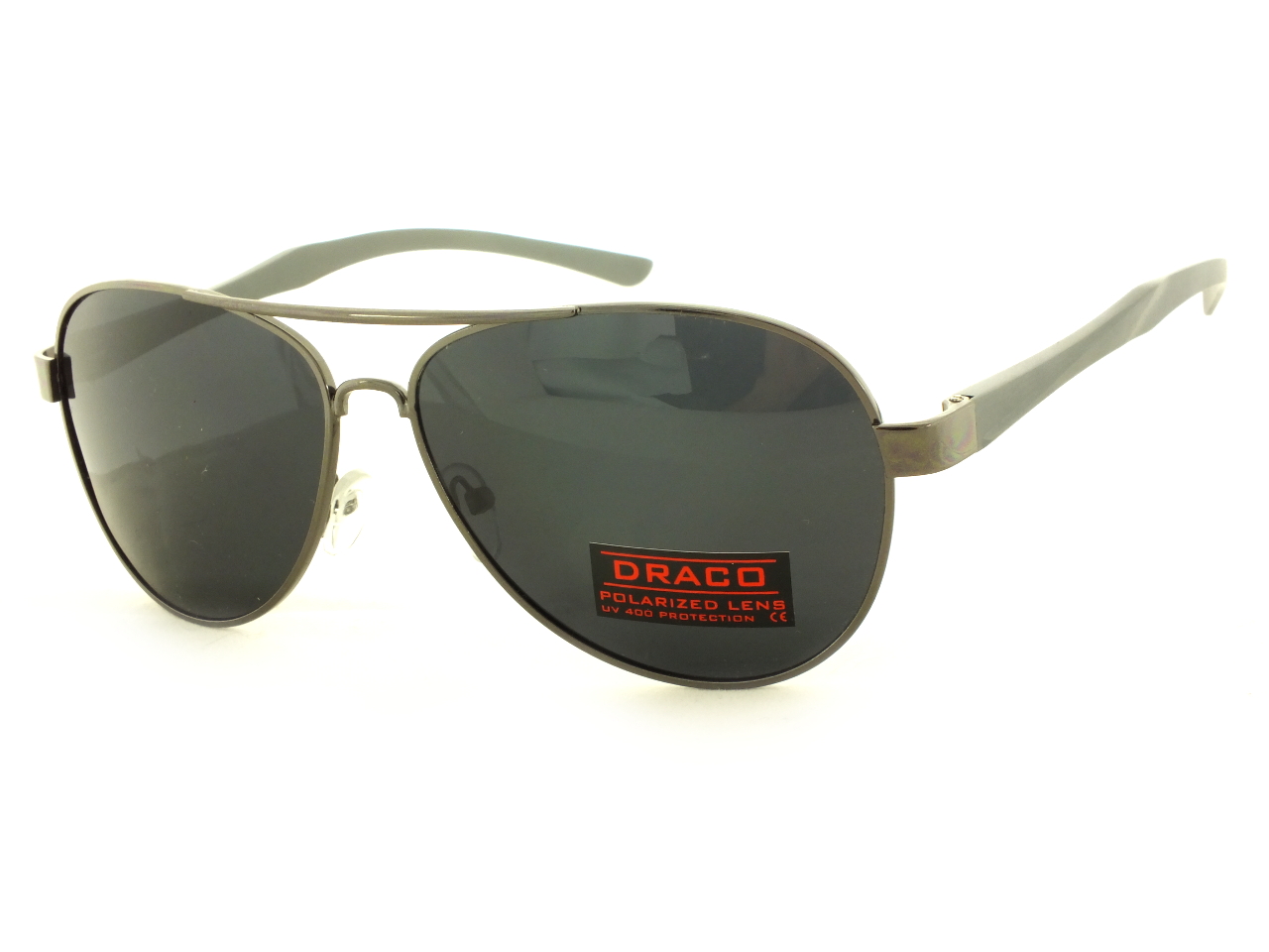 

stylowe Okulary przeciwsłoneczne Szare aluminium
