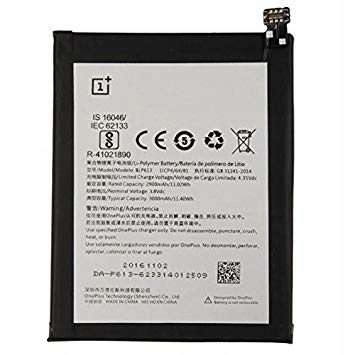 

Nowy Oryginalny Akumulator BLP613 Oneplus 3 Fvat