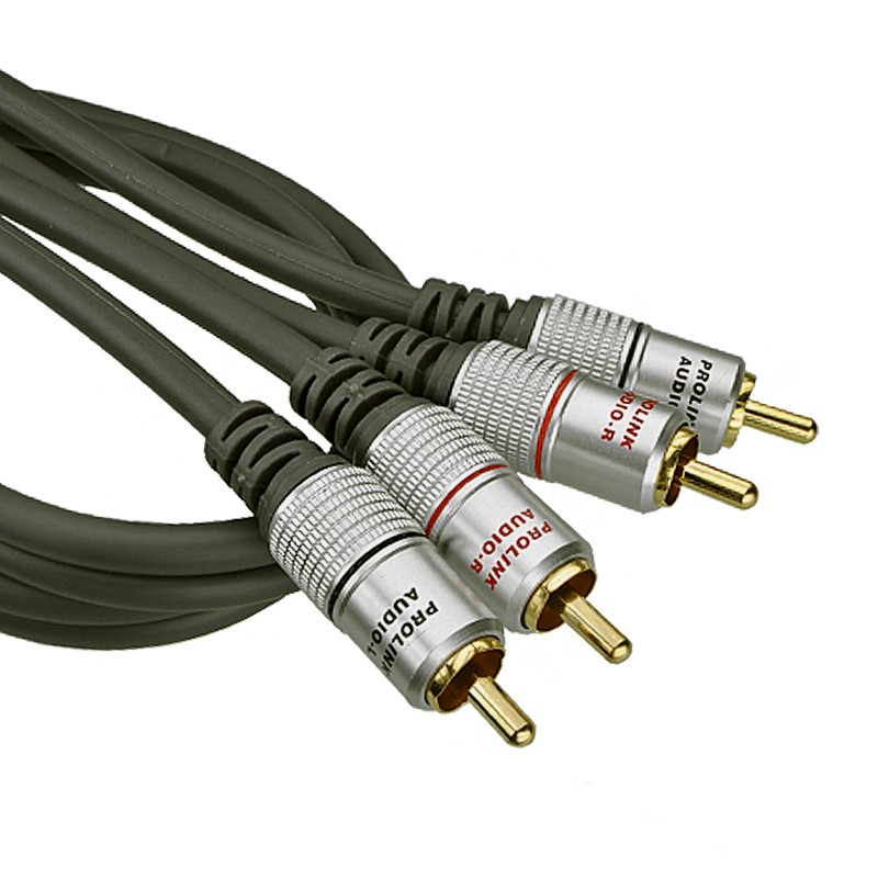 

Kabel Przewód 2 Rca Cinch Prolink Exclusive 0,5m