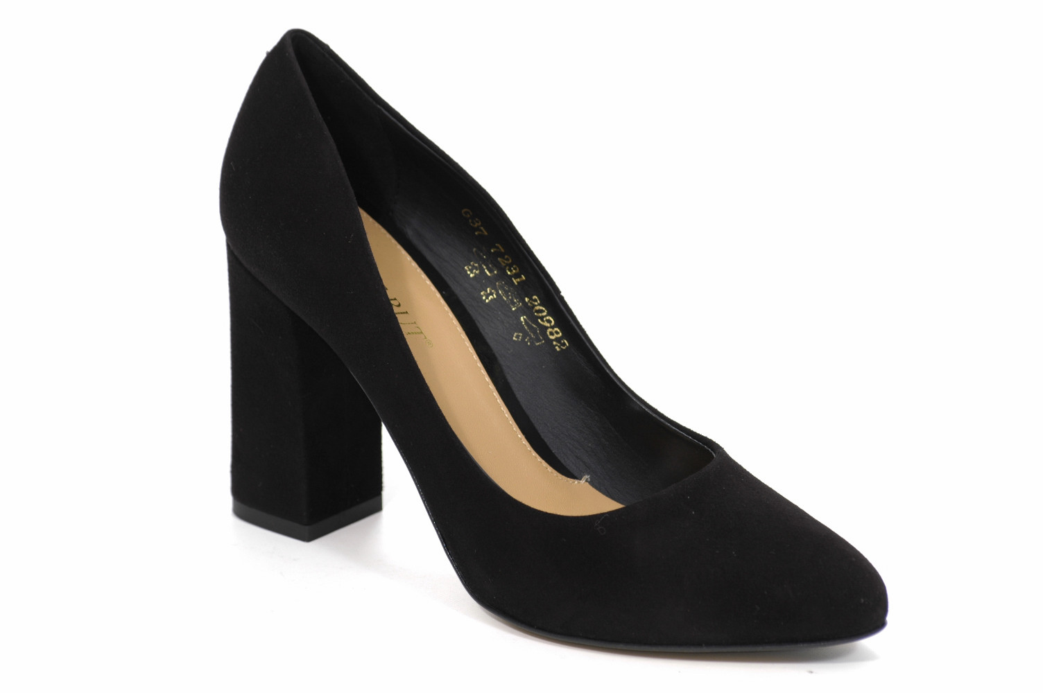 Boty Best But 7231 Černý Velur Velikost 40