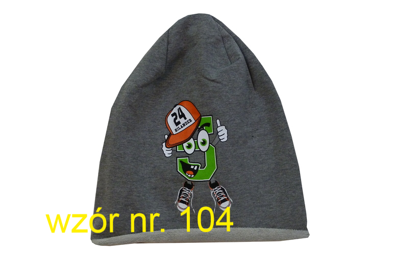 CZAPKA OCZY ANGRY KRASNAL BEANIE JESIEŃ r 48 - 52 Marka Inna marka
