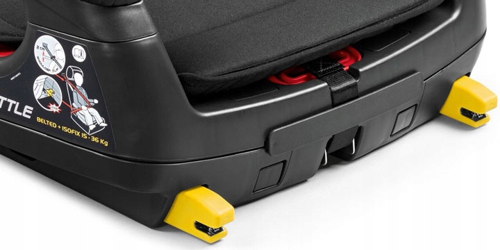 Peg-Perego Viaggio 2-3 Shuttle fotelik ISOFIX Sposób montażu ISOFIX