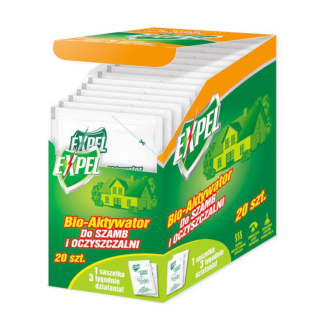 

Expel Bio-aktywator Do Szamba Saszetka 20 x 25 G