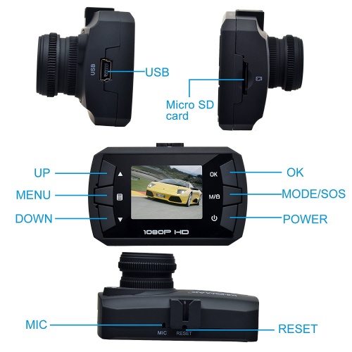 Kamera samochodowa Toguard CE680 HD DASH Marka inna