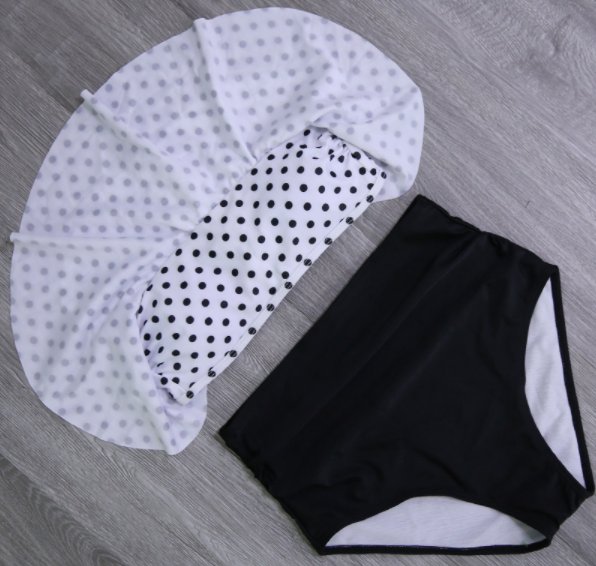 STRÓJ KĄPIELOWY FALBANKA WYSOKI STAN HISZPANKA XL Marka Inna marka