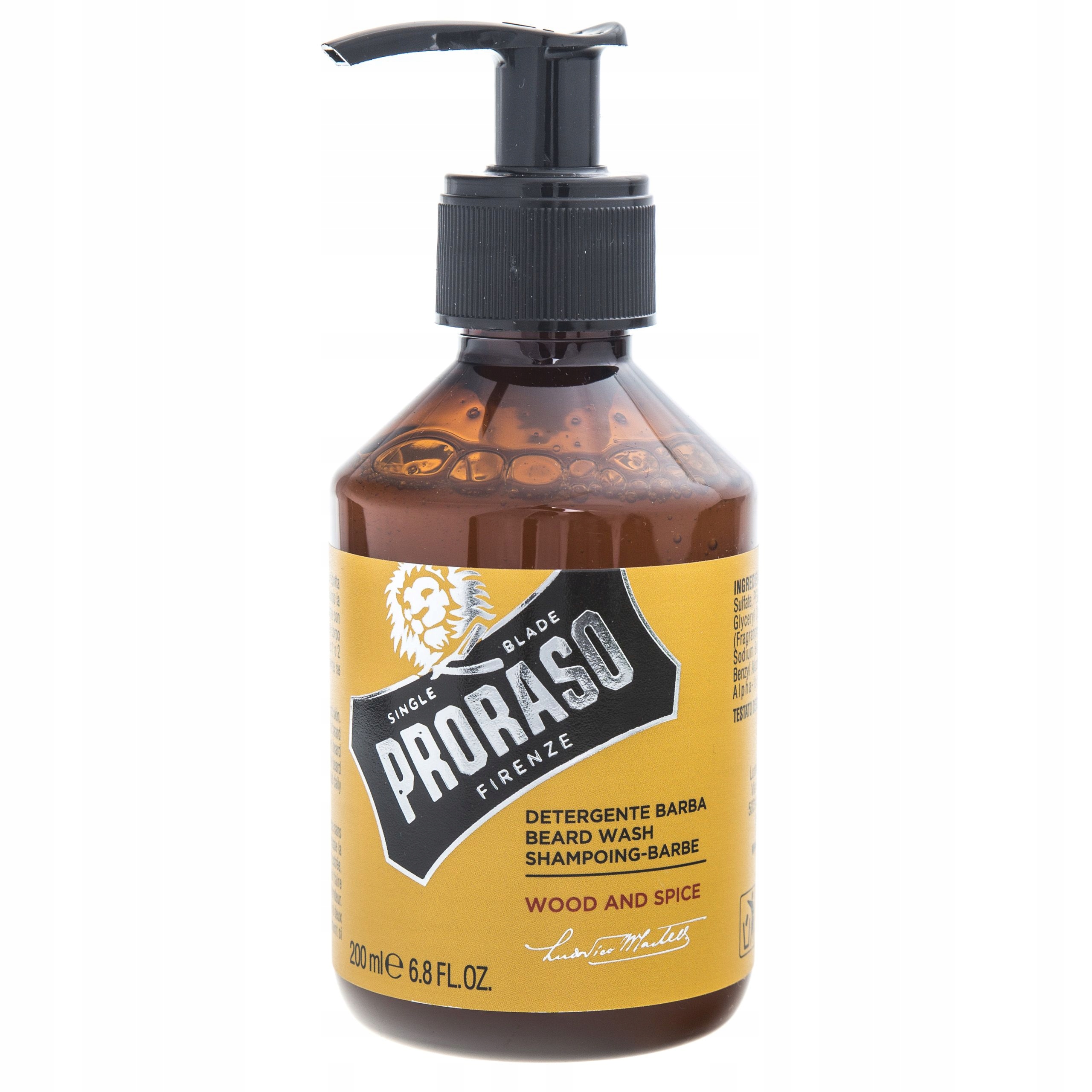 Proraso Wood & Spice šampon na vousy 200ml