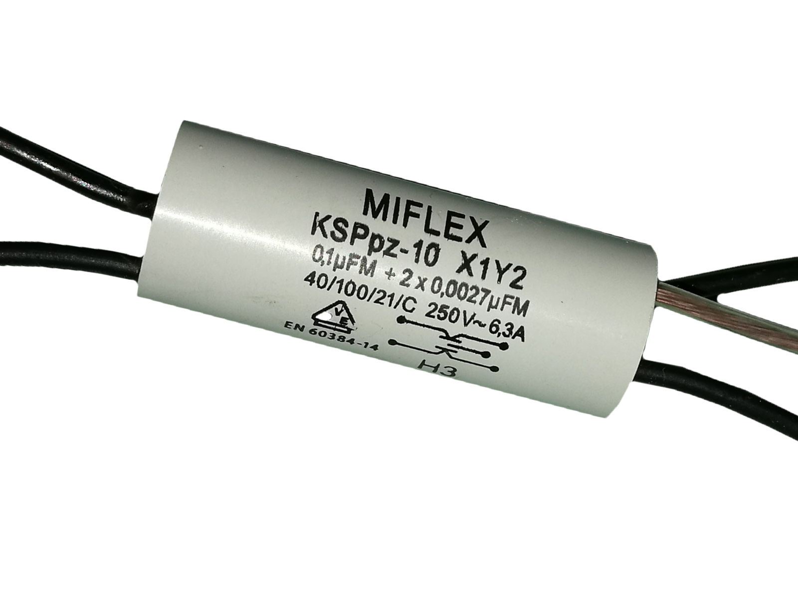 

Kondensator Miflex KSPpz-10 0,1uF Celma (5 wyjść)