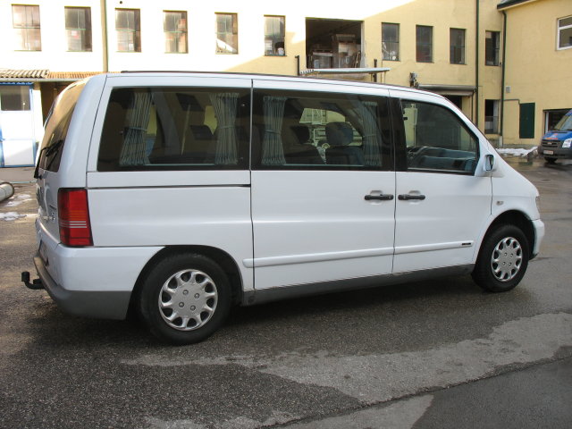 ZASŁONKI DO MERCEDES VITO 1996-2003 WSZYSTKIE MOD.