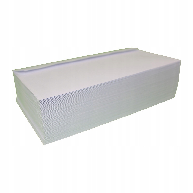 KOPERTY PAPIEROWE BIAŁE DL SK 25szt Format DL (110 x 220 mm)