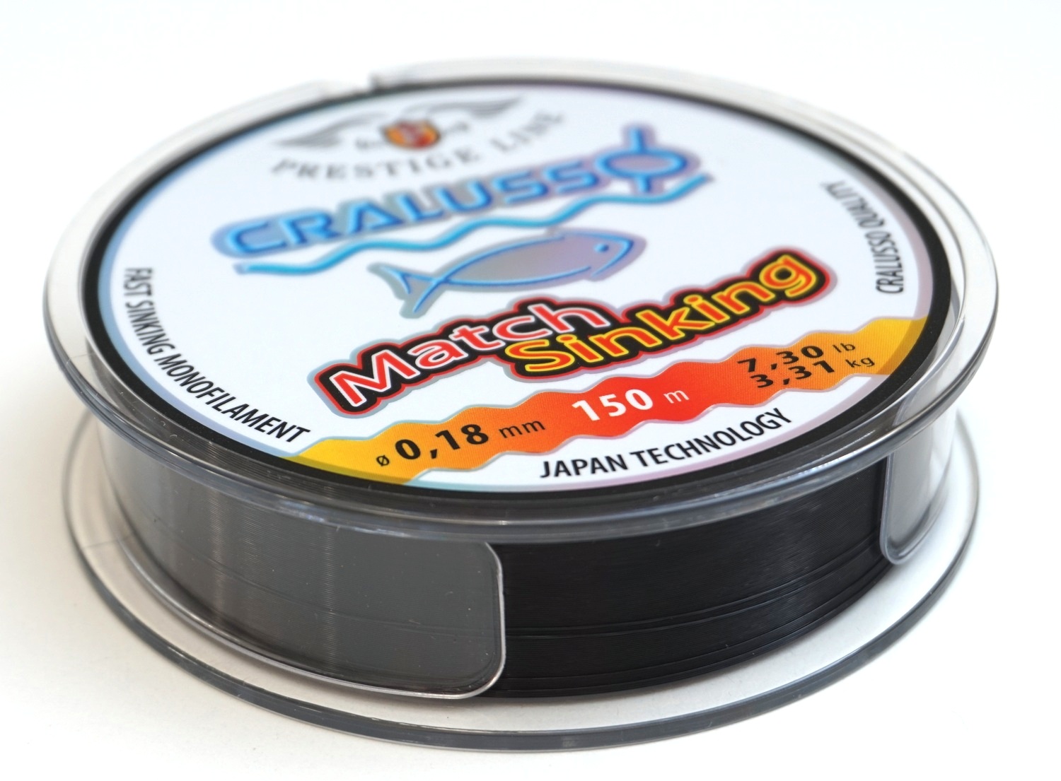 

Żyłka Cralusso Match Tonąca Qsp 0,20mm 150m 4,10kg