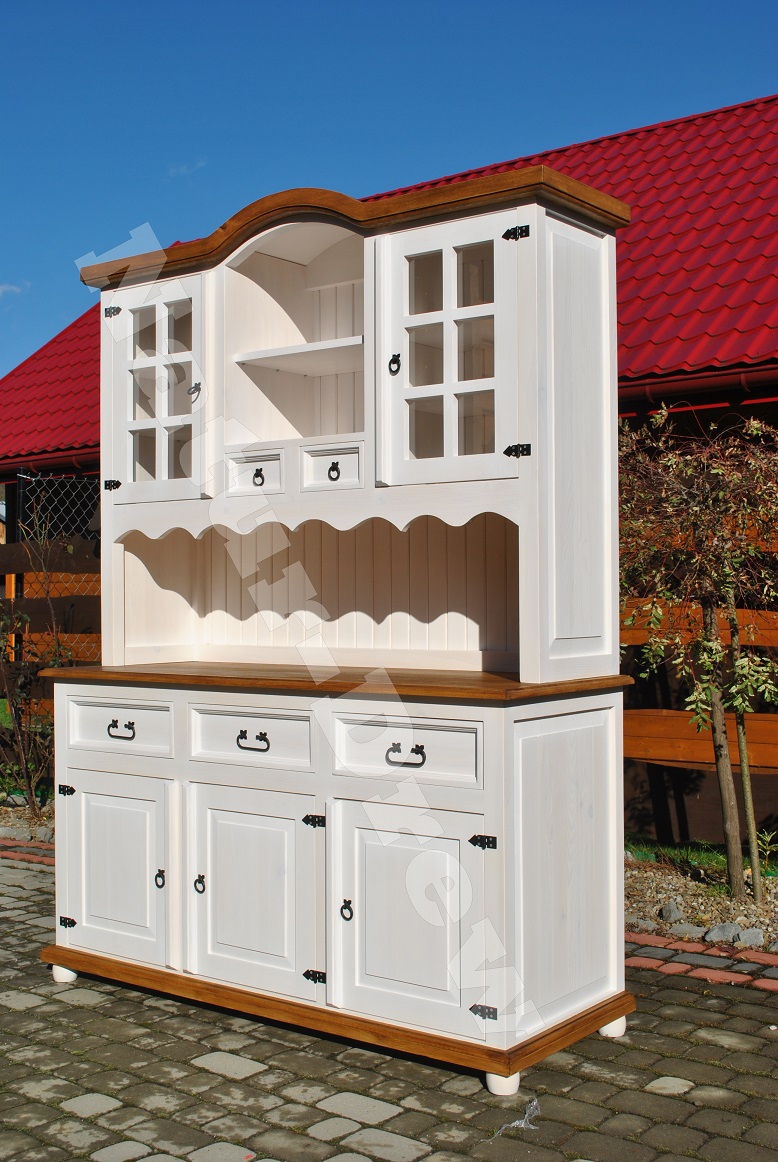 Kredens Stary a Nowy, Z drewna,Drewniany NOWOŚĆ Liczba szuflad więcej niż 6