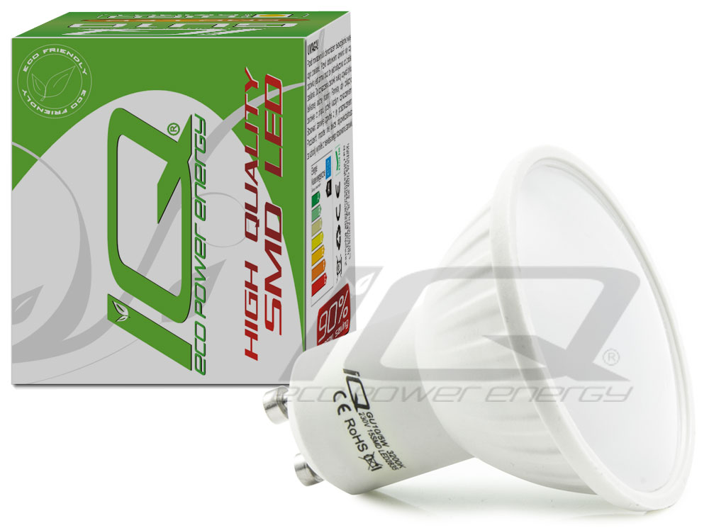 ZESTAW OPRAWA HALOGENOWA SUFITOWA + GU10 5W LED CW Marka IQepe
