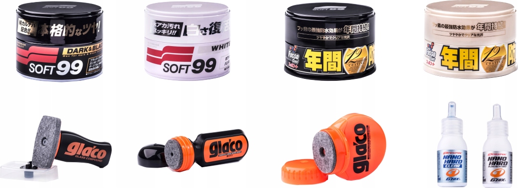 Wosk SOFT99 Authentic Premium karnauba GRATISY Brand Soft99