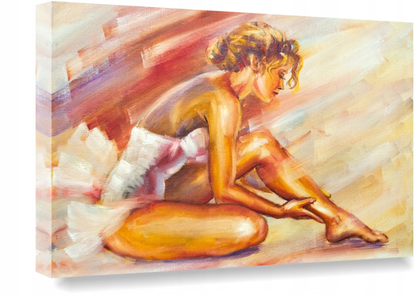 

Baletnica Balerina Obraz na płótnie Canvas 90x60cm