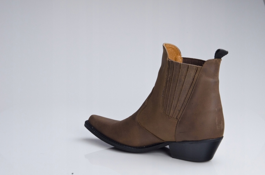 KLASYCZNE KOWBOJKI model K-607 NOWOŚĆ skóra 39-46 Rozmiar 45