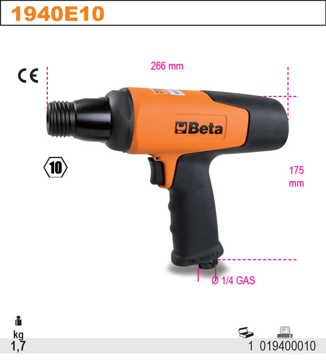 MLOTEK SCINAK PNEUMATYCZNY BETA 1940E10 Mark Beta