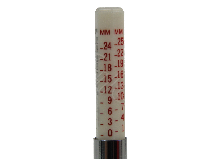 Miernik wysokości bieżnika opony głębokości metalowy klips 0-25 mm 0-25mm Marka Wulcar