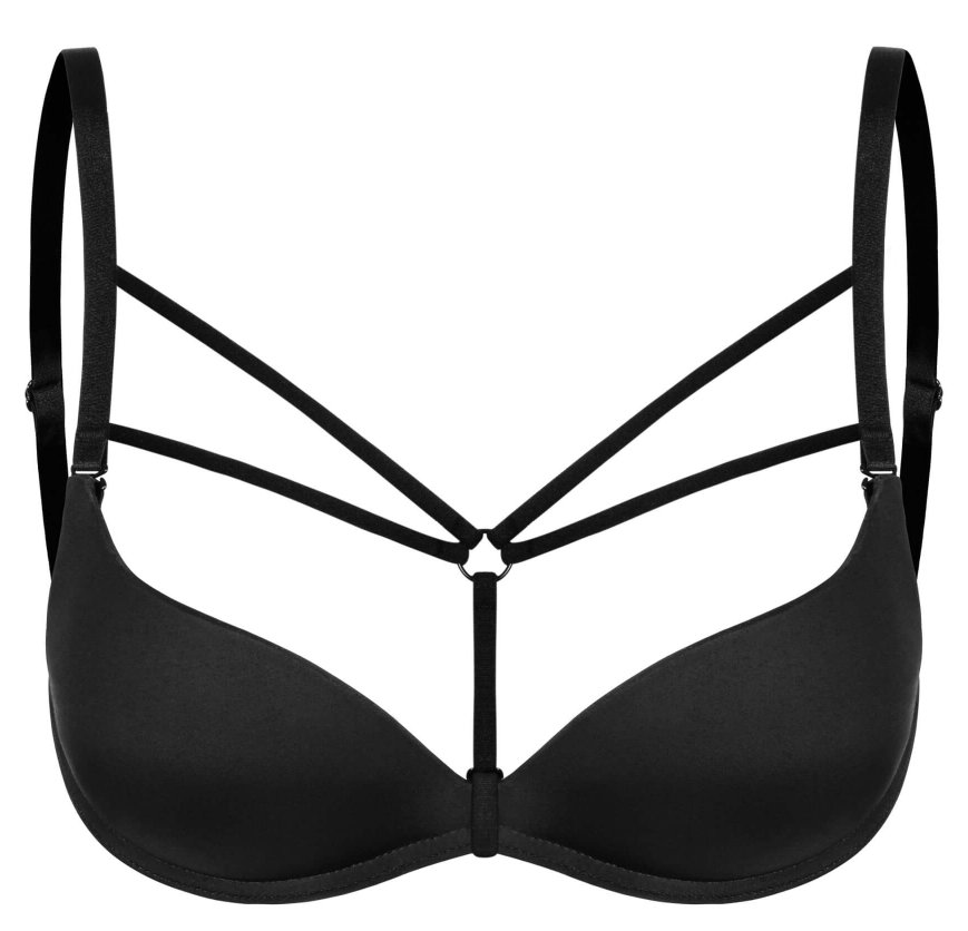

Promees Straps Mia Black - Ozdobne ramiączka