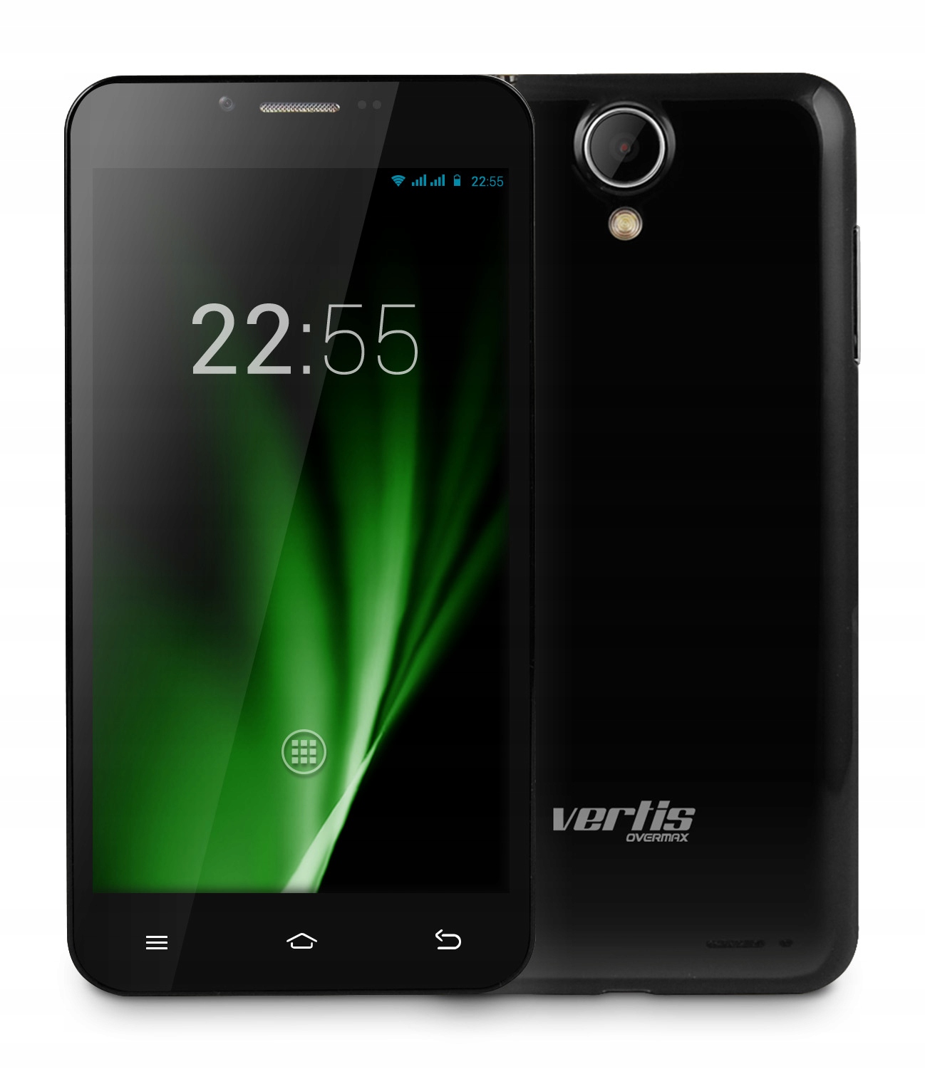 Overmax Vertis Etso новый 5.5-дюймовый смартфон черный цвет