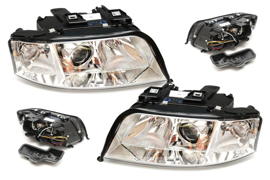 Фара audi. Фара a6 c5 отражатель. Ксеноновая фара Audi a6 c5. Блок фар Audi a6 c5. Лампы Audi a6 c5 фара.