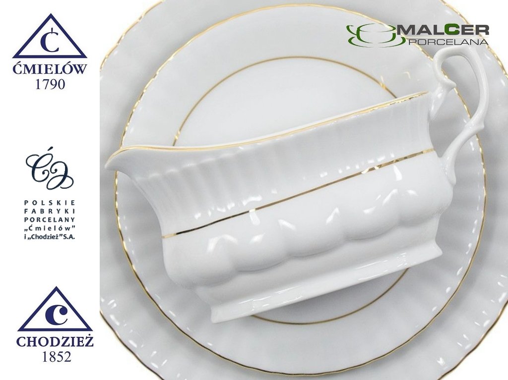 B014 TALERZ PŁYTKI 19 cm IWONA CHODZIEŻ PORCELANA Rodzaj talerza deserowy