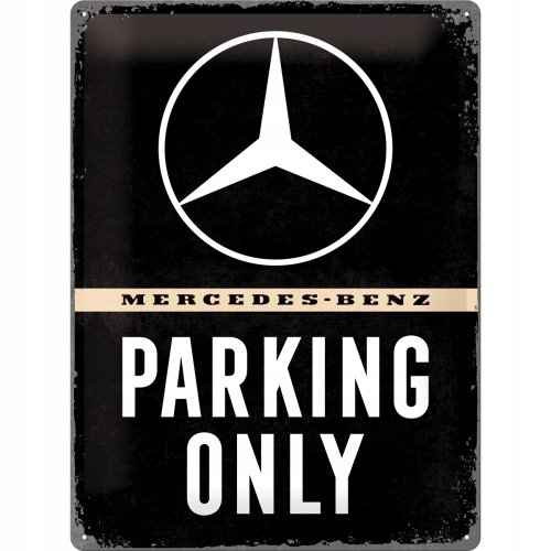 

Tablica szyld Mercedes-benz Parking Only 30x40