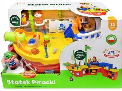 

Figurki Papuga Małpka Piraci Statek Dumel 12M+