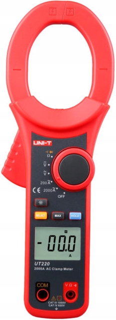 

__Miernik cęgowy Uni-t UT-220 UT220 do 2000A Ac__