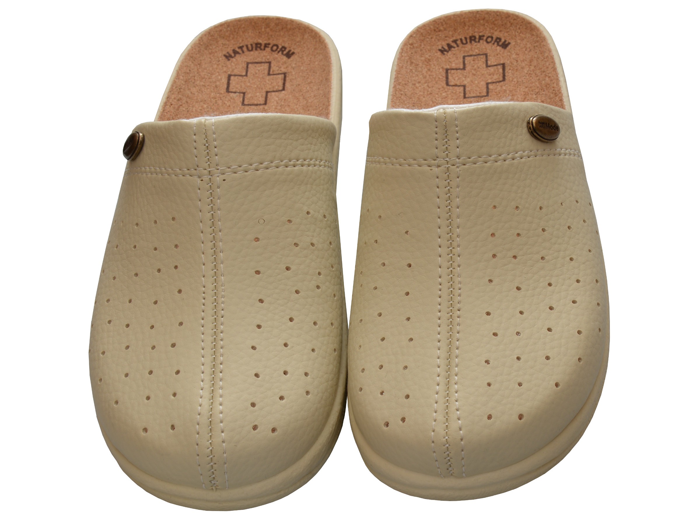 Klapki MEDYCZNE SANITARNE ZDROWOTNE beż 41 Kod producenta 3511