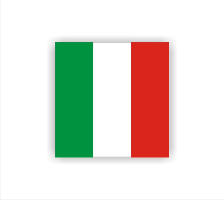 

Naklejka Abarth Flaga Włoch Fiat Alfa Romeo Italia