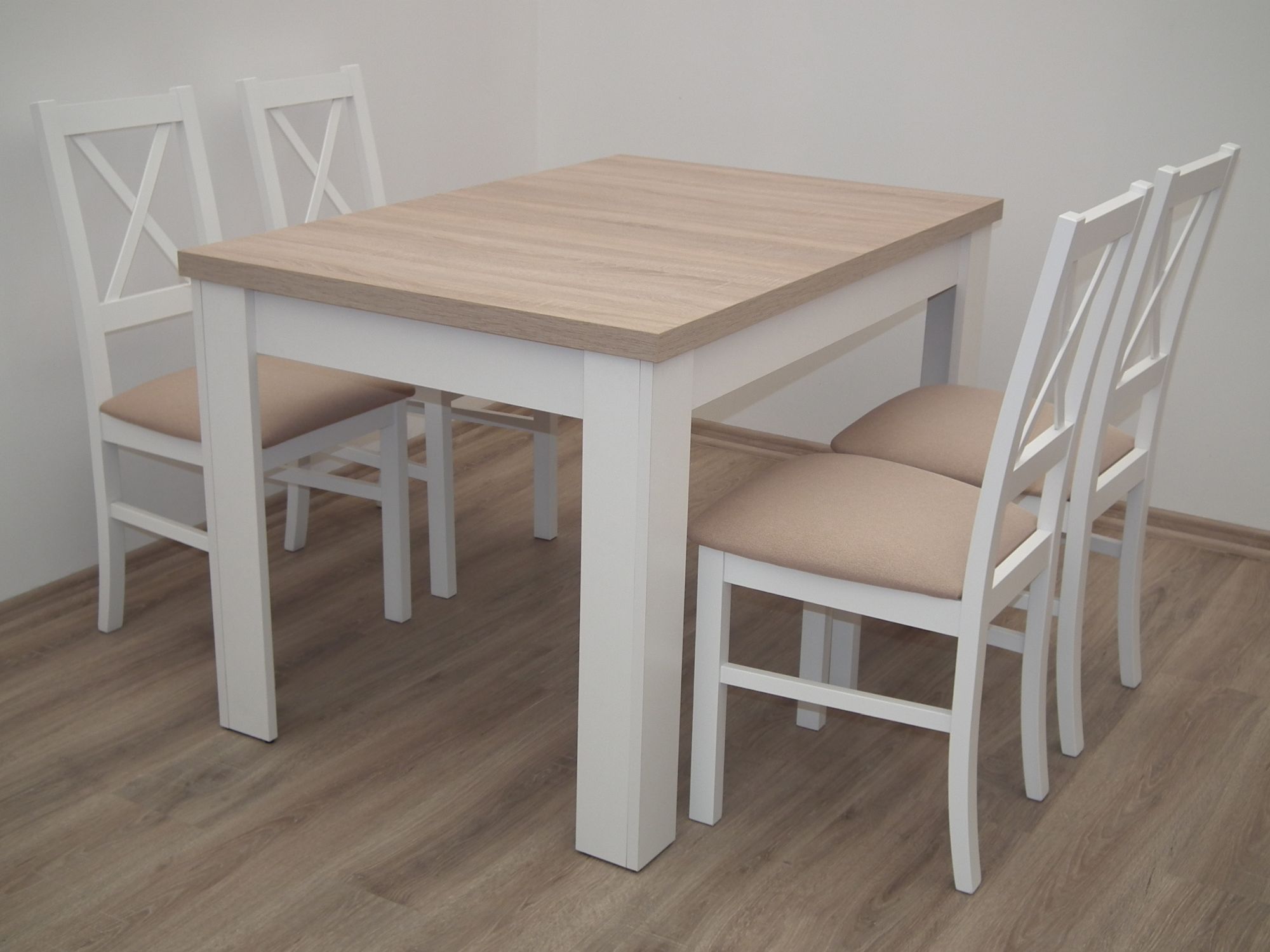 кухонний стіл 4 стільці, стіл і 4 стільці Марк Сандоу