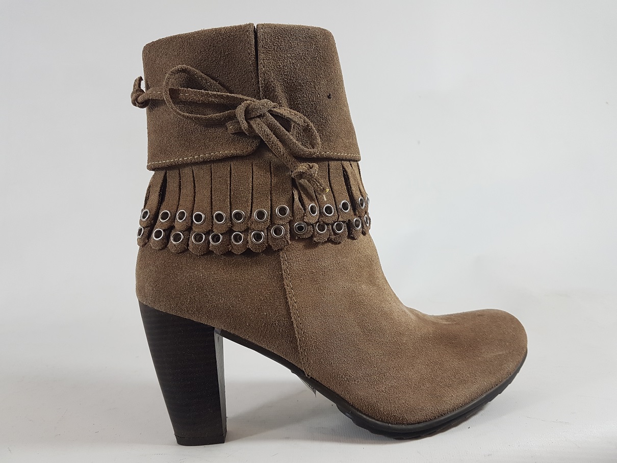 Zign Dámské Kotníkové Boty Akce 100 % Kůže Vel 40