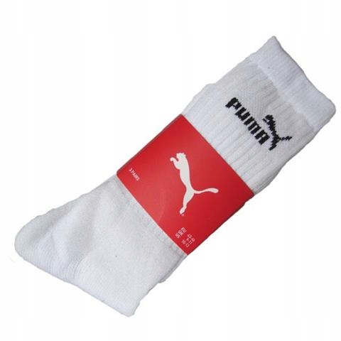 

Puma Skarpety Długie Sport r.35-38 Białe 3PAK