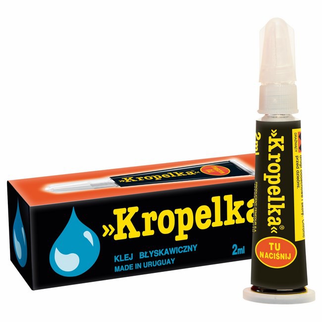 

Klej Błyskawiczny Kropelka mocny tubka