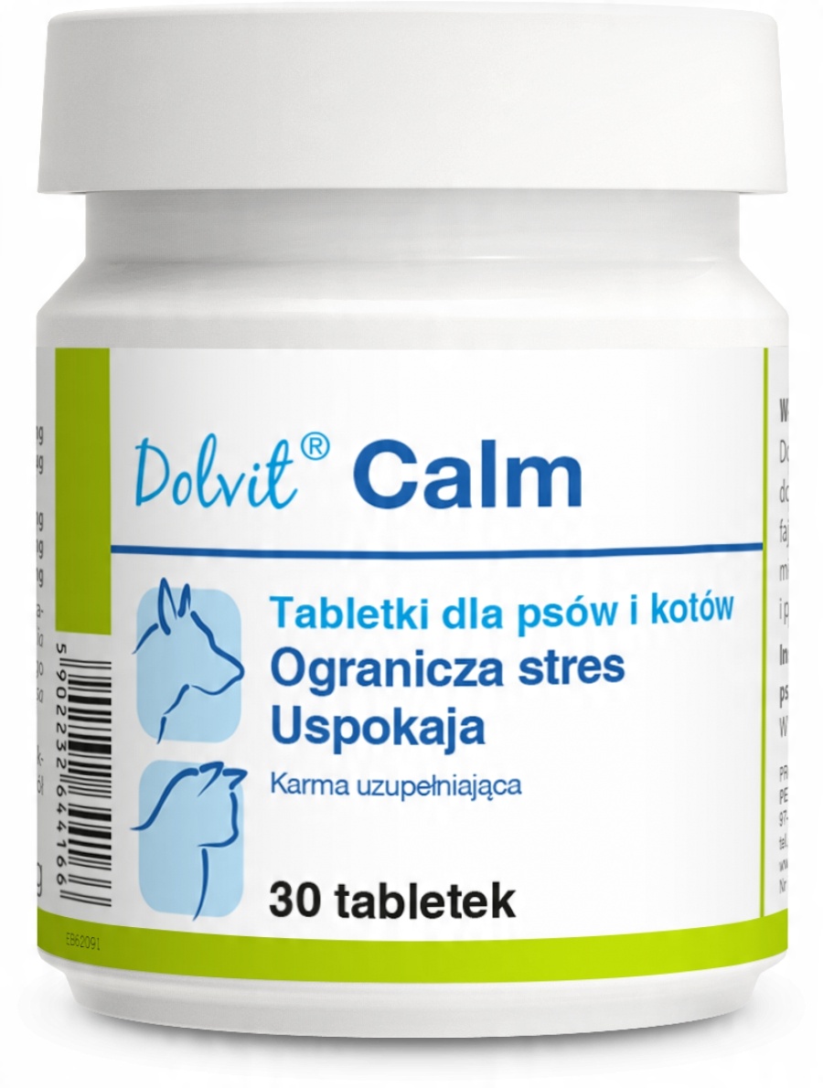

Dolfos Dolvit Calm 30tab Na Stres Dla Psa i Kota