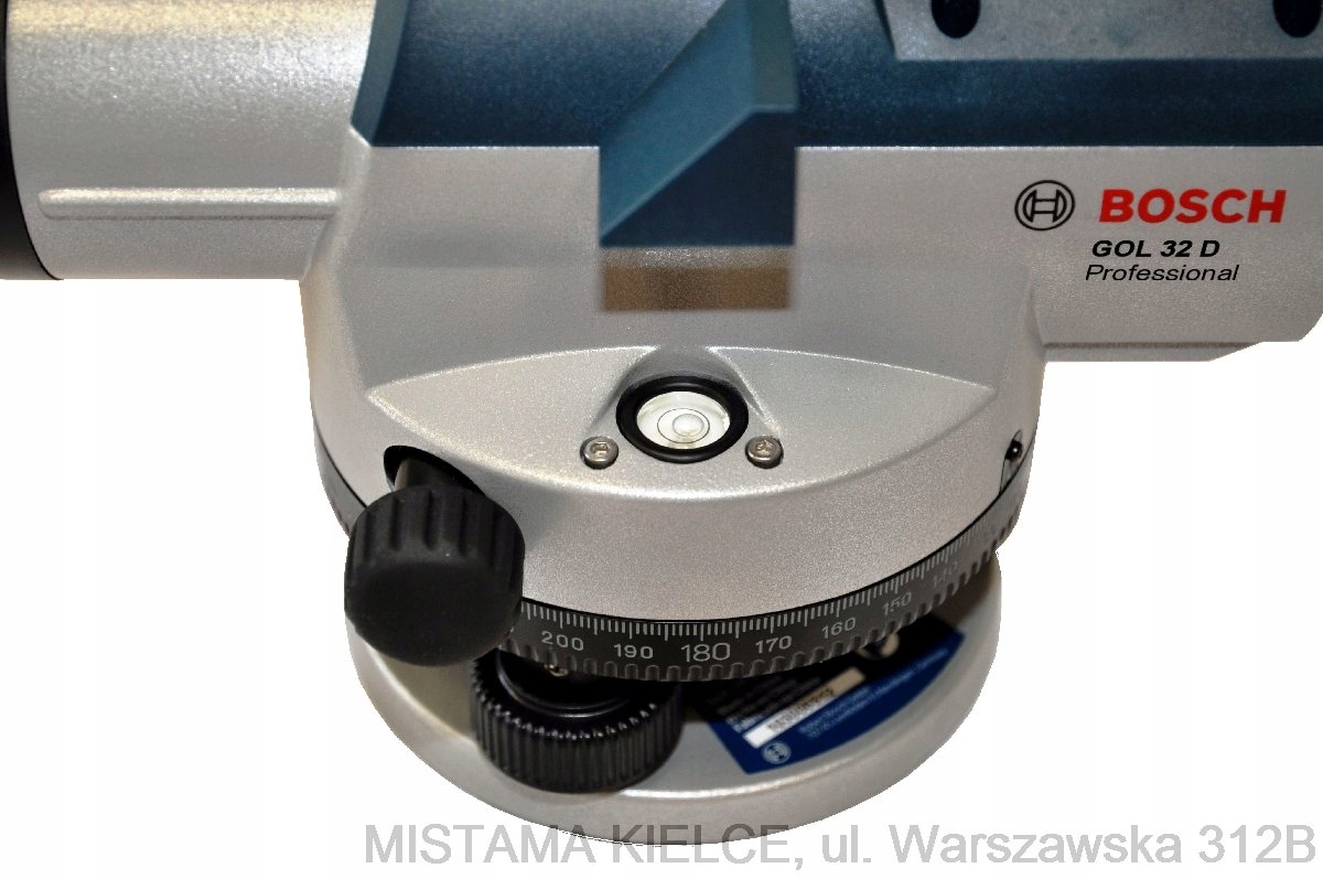 NIWELATOR OPTYCZNY GOL 32 D BOSCH + ŁATA + STATYW Model GOL 32 D