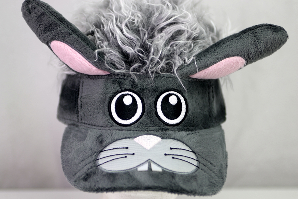 

$20 Zając Flair Hair Czapka z daszkiem regulowana