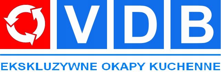 Okap wyspowy VDB DBO WHITE NOWOŚĆ OD RĘKI Marka VDB