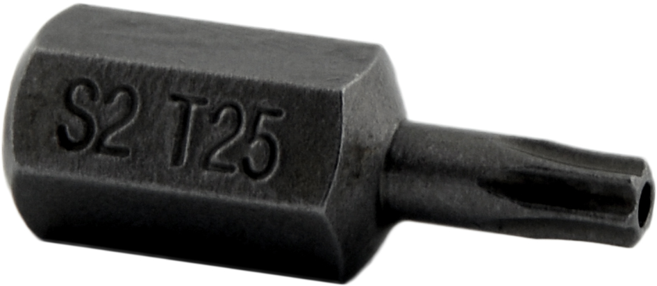 Наконечник TORX T25 x 30 мм S2 10 мм с отверстием