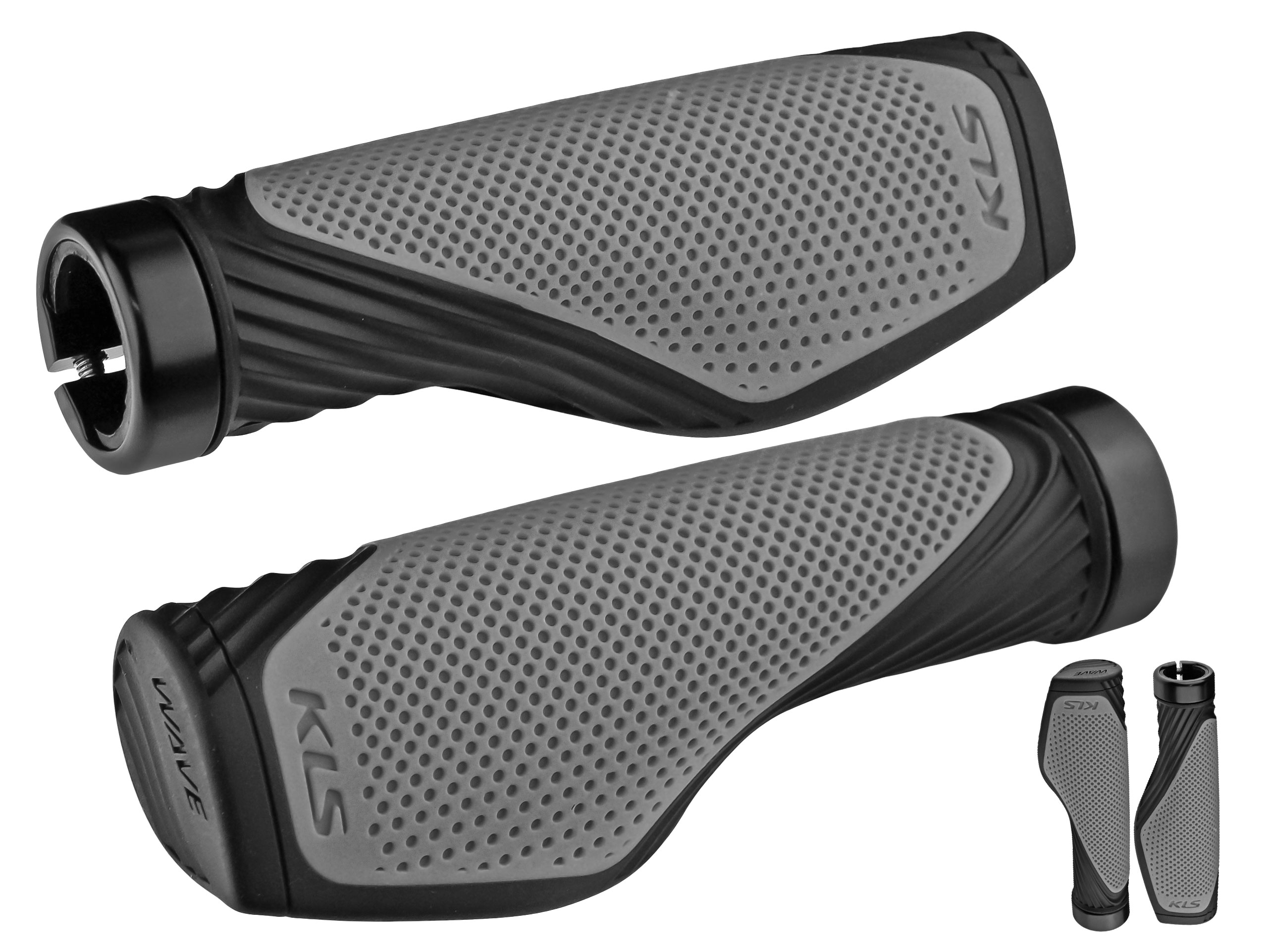 

Chwyty Kellys Wave 017 Lockon Grey Przykręcane