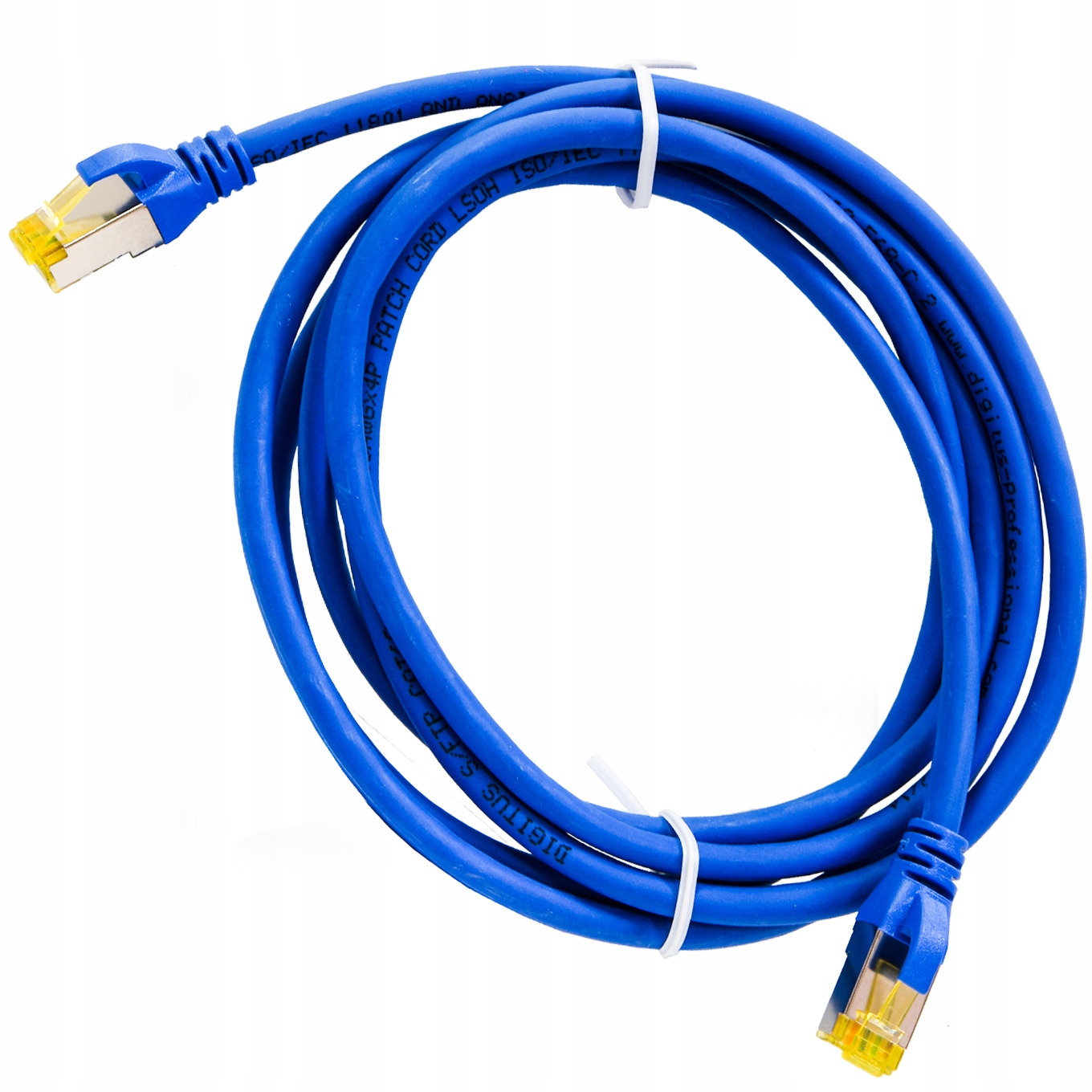 Kábel patch S FTP kat.6A LS0H modrý 2m RJ45